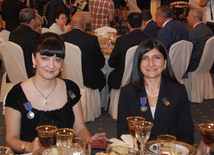 Media representatives receive awards in accordance with Azerbaijani president’s order. Baku, Azerbaijan, Jule 22, 2015